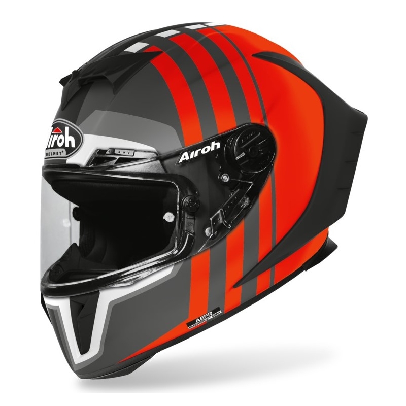 Cască integrală Airoh GP 550S Skyline negru-portocaliu