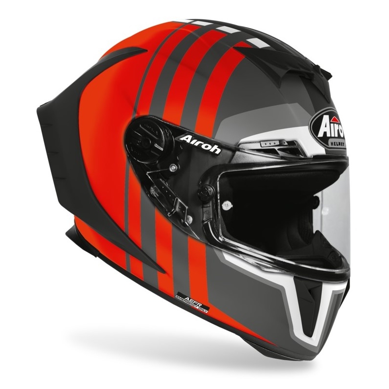 Cască integrală Airoh GP 550S Skyline negru-portocaliu