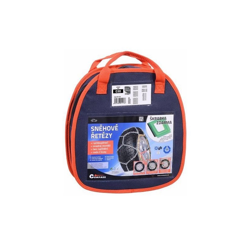 Lanțuri de zăpadă X70 3,0mm 9mm NYLON BAG