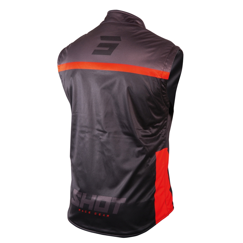 Vesta Softshell Shot Lite negru-roșu výprodej lichidare