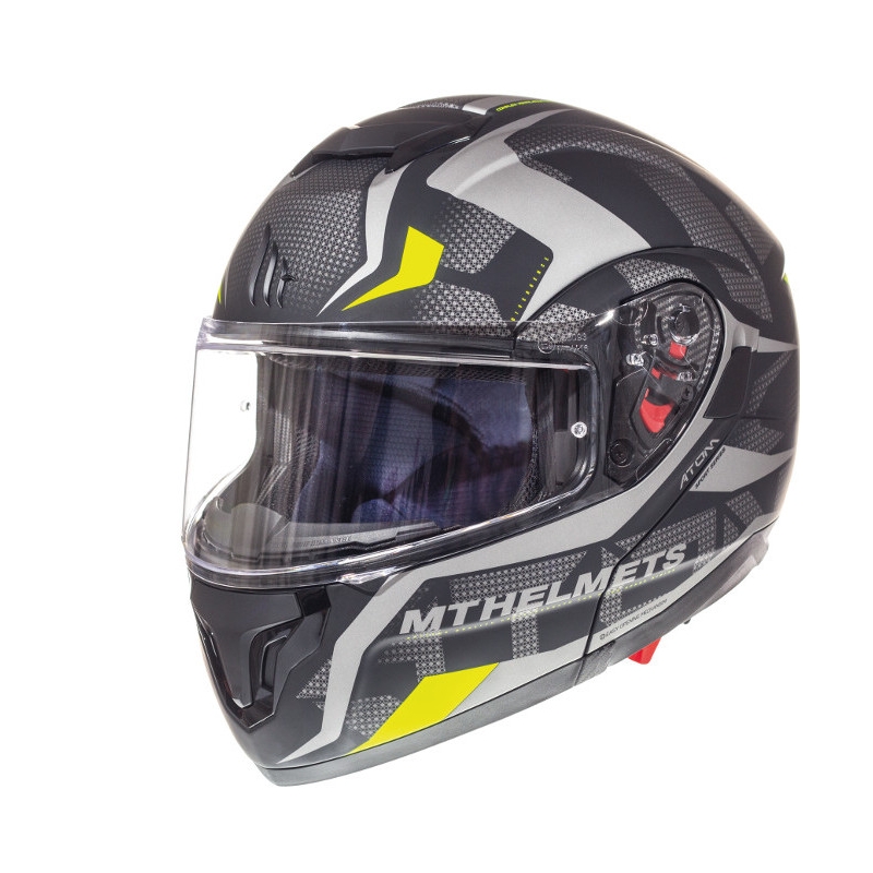 MT Atom Divergence cască de motocicletă gri mat lichidare