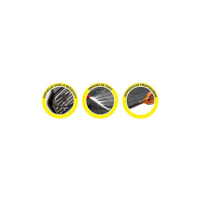 Covoare din PVC SPACE 4pcs