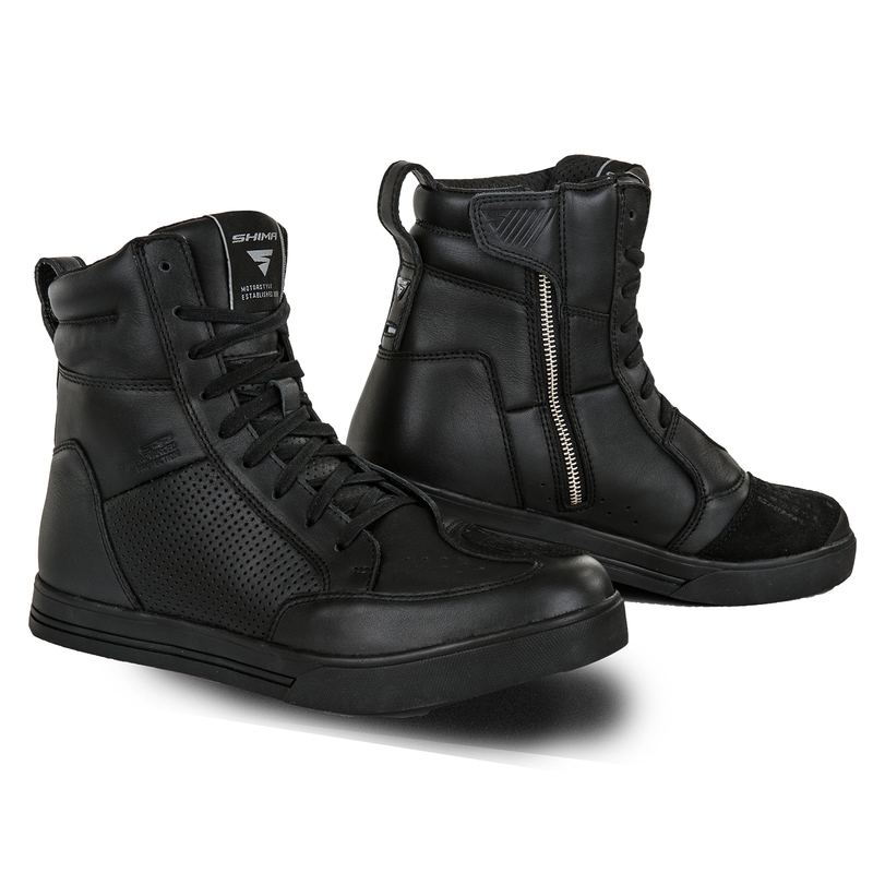 Shima Blake Negru Cizme de motocicletă Shima Blake