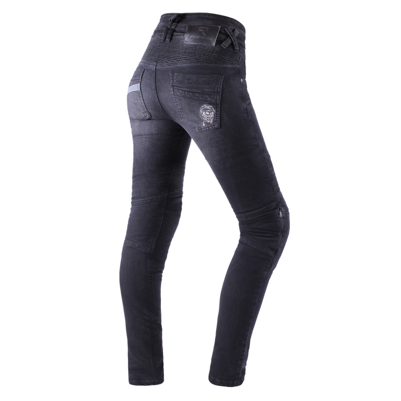 Blugi de damă Street Racer Spike II Slim fit CE negru