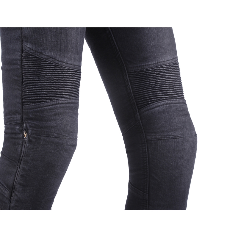 Blugi de damă Street Racer Spike II Slim fit CE negru