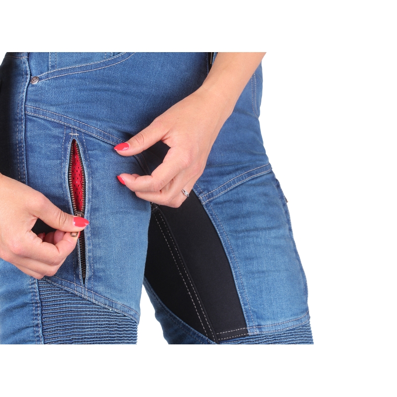 Blugi de dama Street Racer Stretch II Slim fit CE albastru