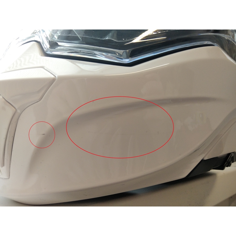 Cască de protecție Scorpion EXO-TECH alb - II. calitate