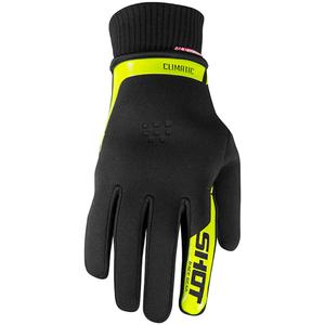 Mănuși de motocross Shot Climatic negru-fluo galben výprodej lichidare