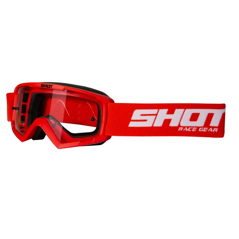 Ochelari de motocross pentru copii Shot Rocket roșu