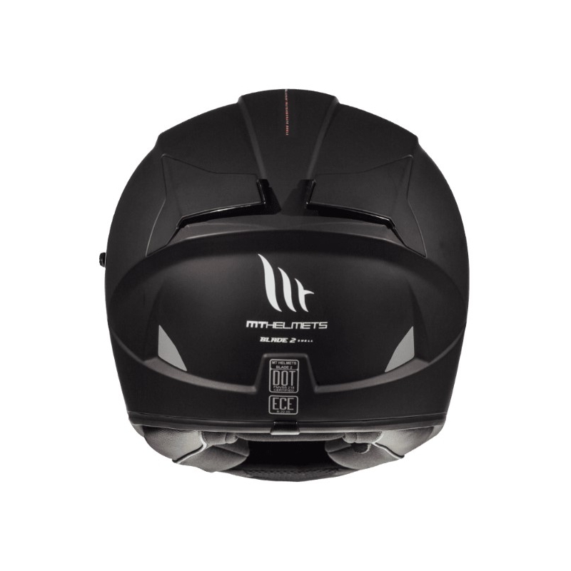 MT Blade 2 SV Cască de motocicletă integrală negru mat solid - Grad II