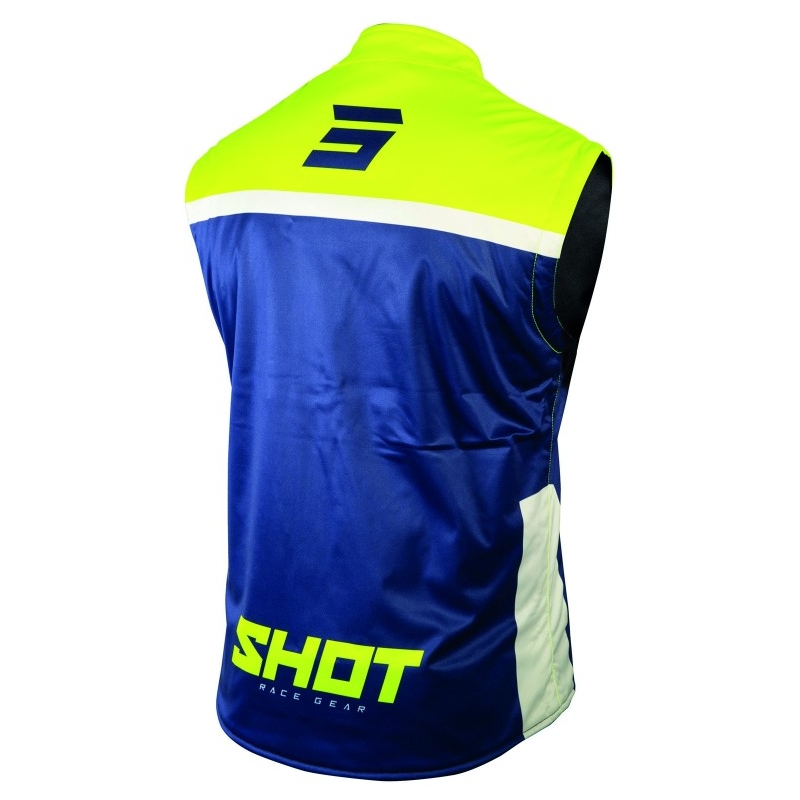 Vesta Softshell Shot Lite albastru-fluo galben výprodej lichidare