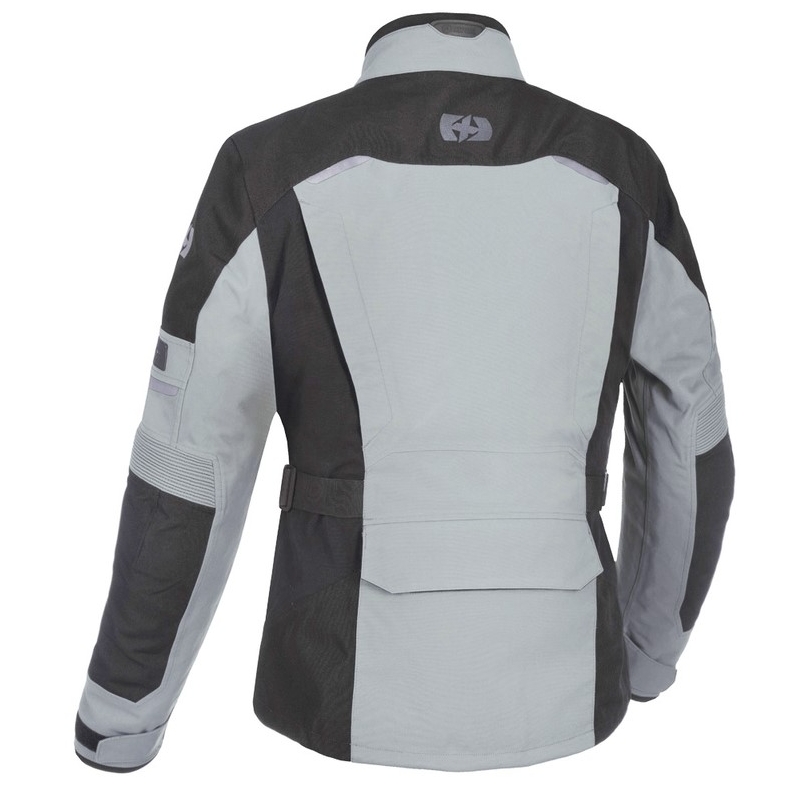 Jacheta de motociclete Oxford Advanced Mondial gri și negru
