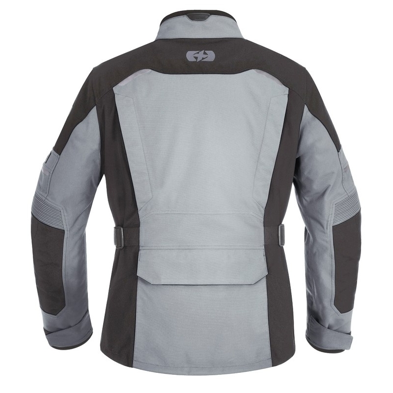 Jacheta de motociclete Oxford Advanced Mondial gri și negru