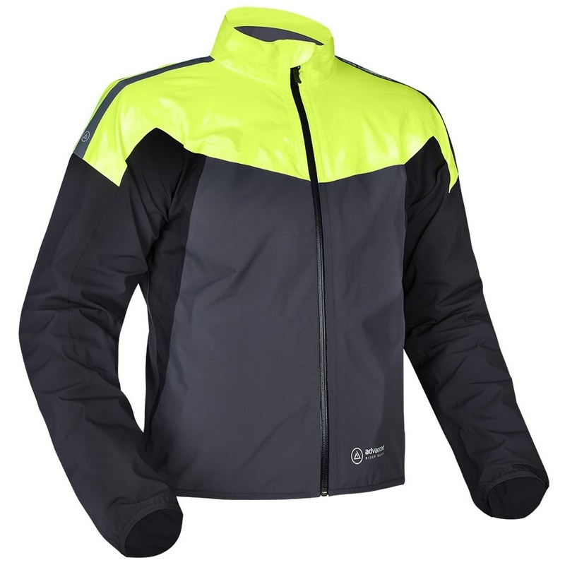 Oxford Advanced Rain Seal Pro negru-gri-galben-fluo jachetă de ploaie lichidare
