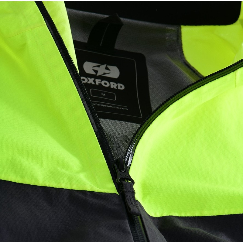 Oxford Advanced Rain Seal Pro negru-gri-galben-fluo jachetă de ploaie lichidare