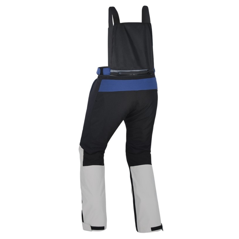 Oxford Advanced Mondial Mondial Grey-Negru-Negru-Albastru pantaloni de motociclete výprodej lichidare