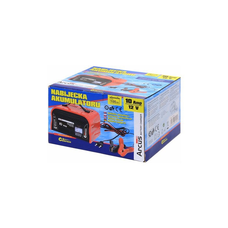 Încărcător 10Amp 12V TÜV/GS ARCUS