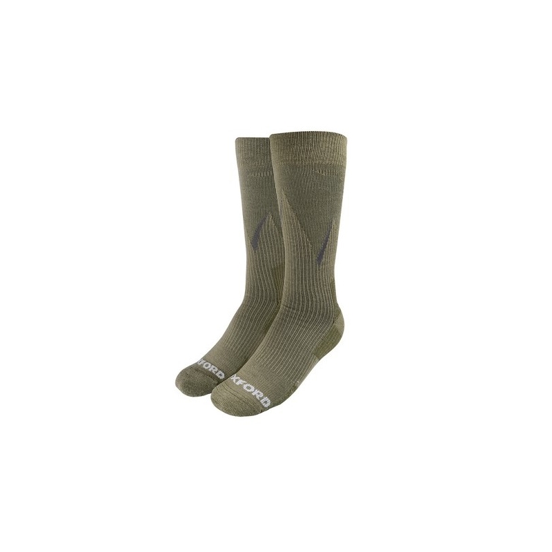 Șosete Oxford Merino verde kaki