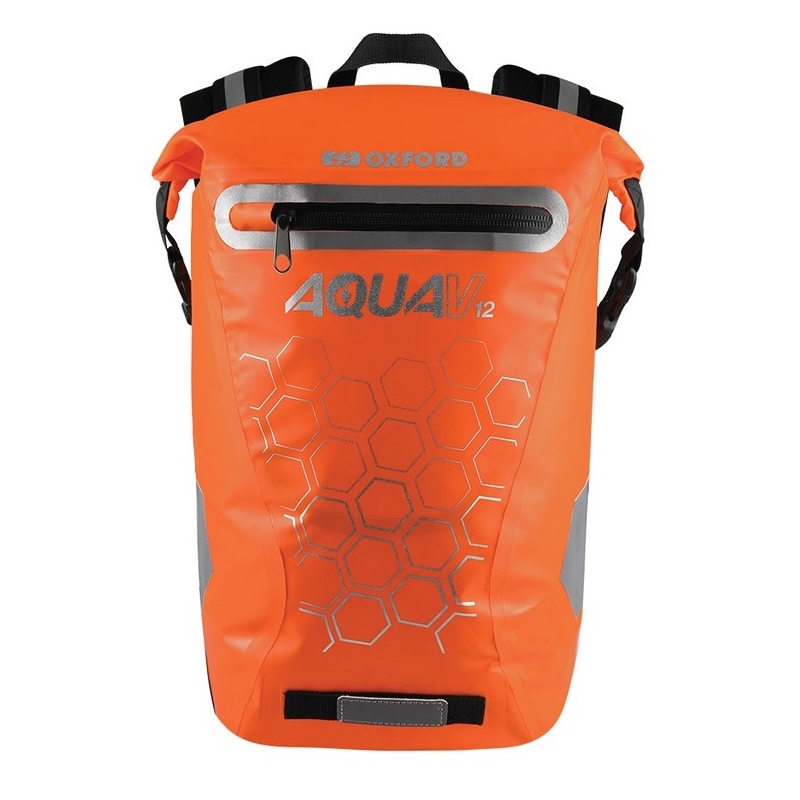 Rucsac impermeabil Oxford AQUA V12 orange 12 l