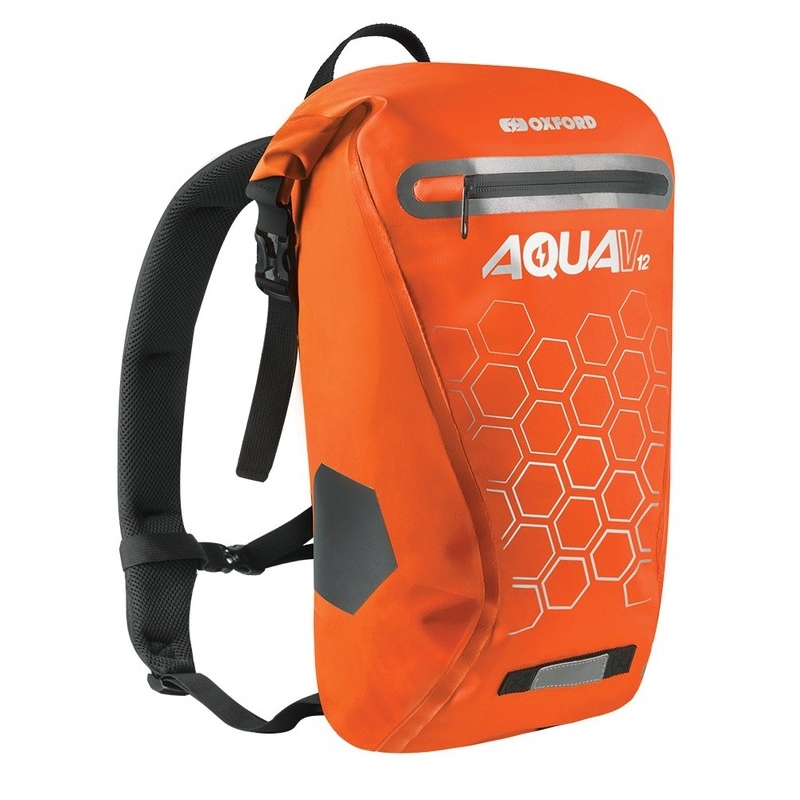 Rucsac impermeabil Oxford AQUA V12 orange 12 l