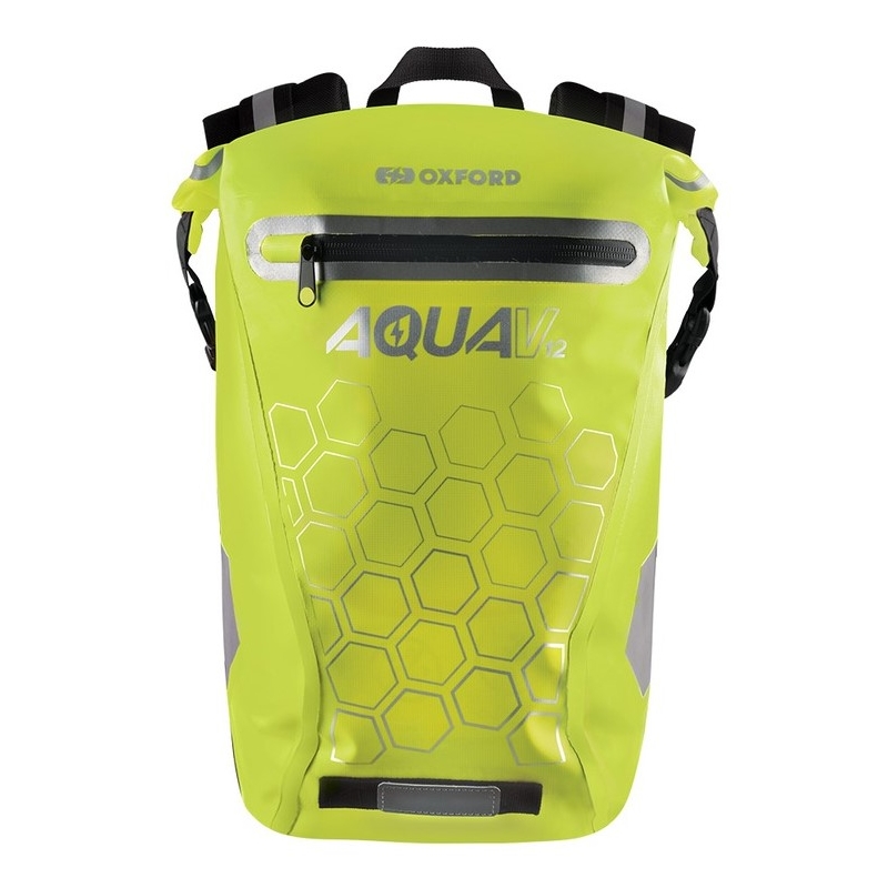 Rucsac impermeabil Oxford AQUA V12 fluo yellow 12 l