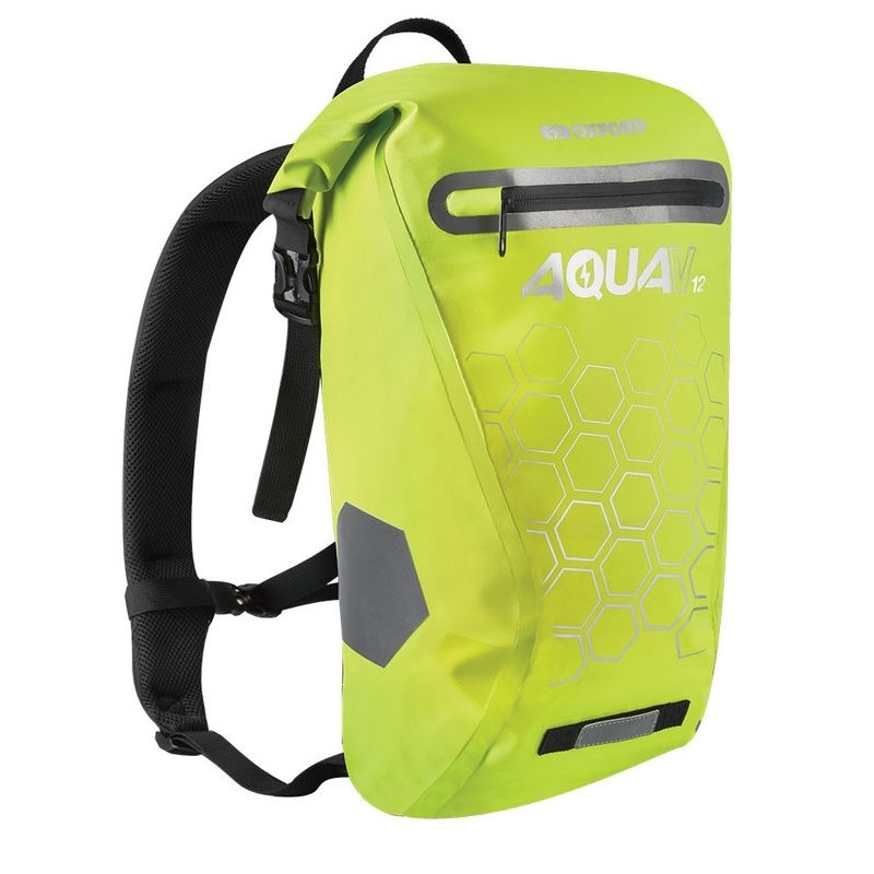 Rucsac impermeabil Oxford AQUA V12 fluo yellow 12 l