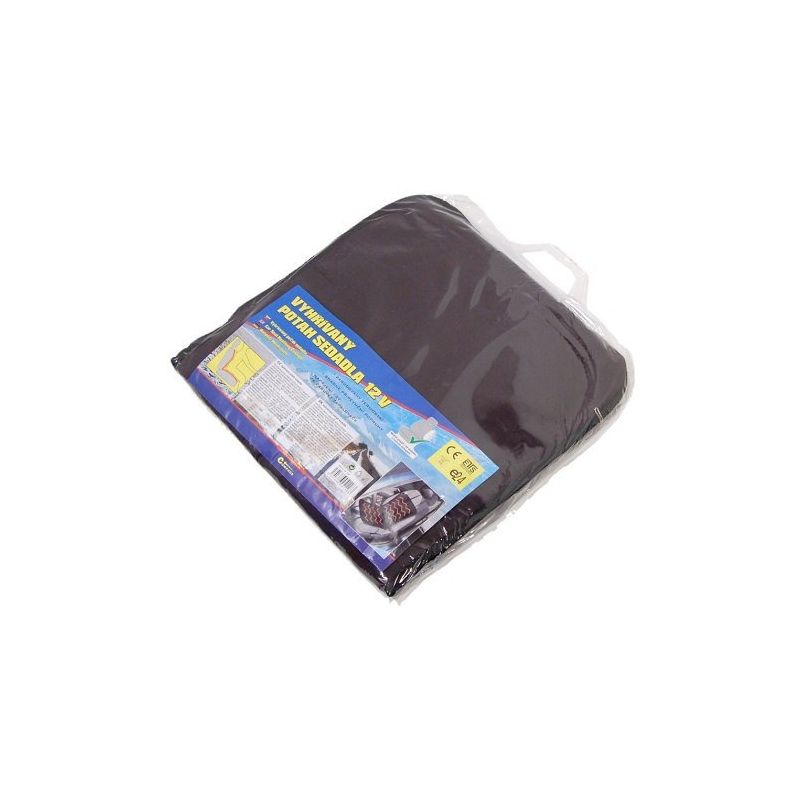 Husă de scaun încălzită cu termostat 12V - negru