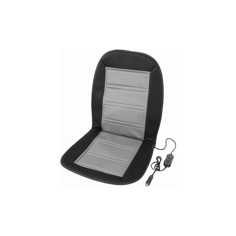 Husă de scaun încălzită cu termostat 12V LADDER gri