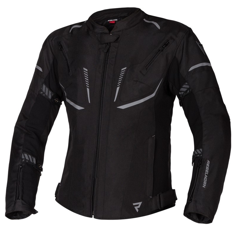 Jacheta de motociclete Rebelhorn Blast Black pentru femei lichidare