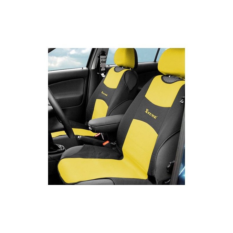 Acoperă scaunul TRIKO 2pcs galben