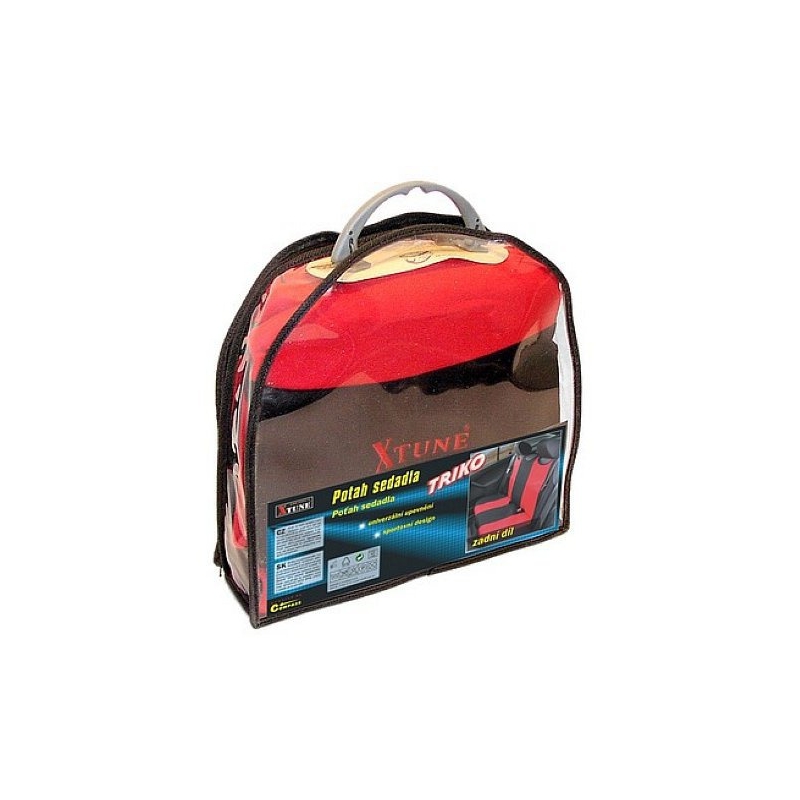 Acoperă scaunul TRIKO 1pc roșu