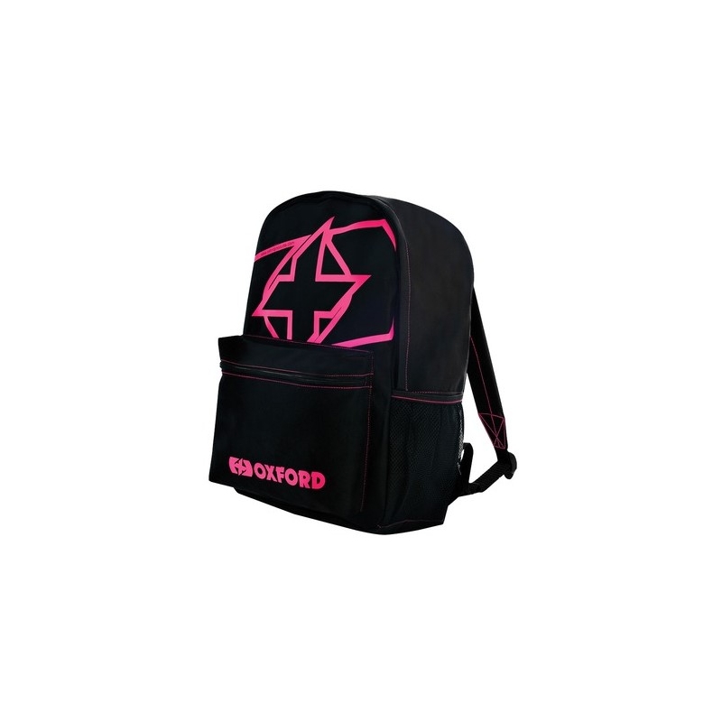 Rucsac Oxford X-Rider negru și roz