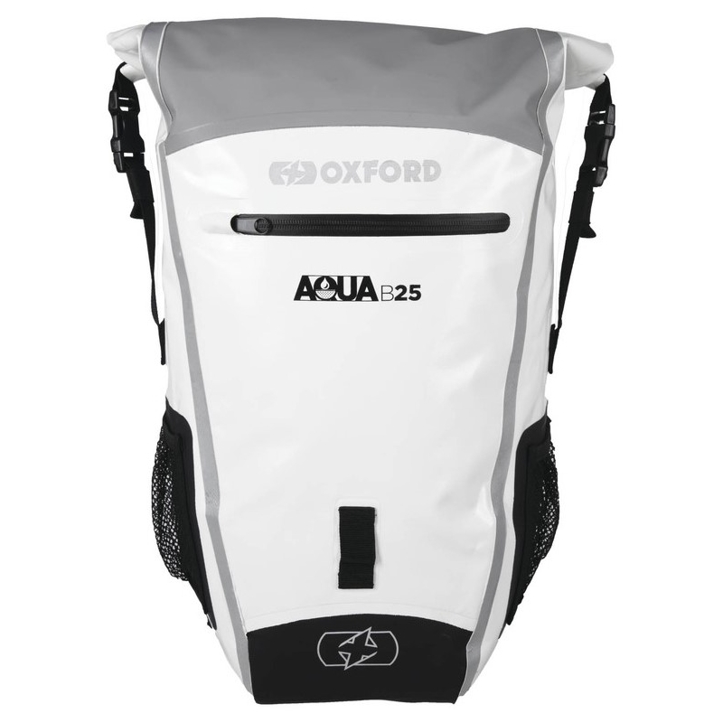 Rucsac impermeabil Oxford Aqua B25 gri și alb 25 l