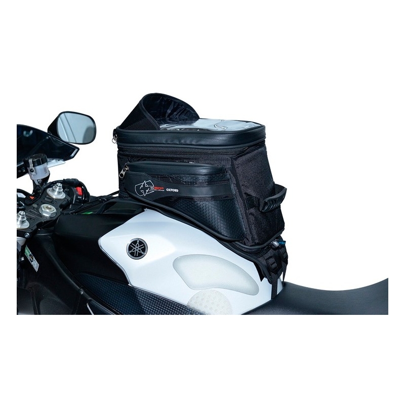 Tankbag pentru motocicleta Oxford S20R Adventure negru výprodej lichidare