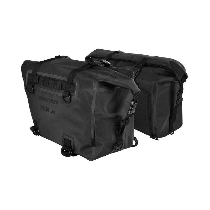 Oxford AQUA AQUA P32 negru 16 l cufere laterale pentru motociclete