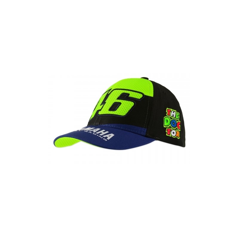 Șapcă pentru copii Valentino Rossi VR46 YAMAHA albastru-negru-galben