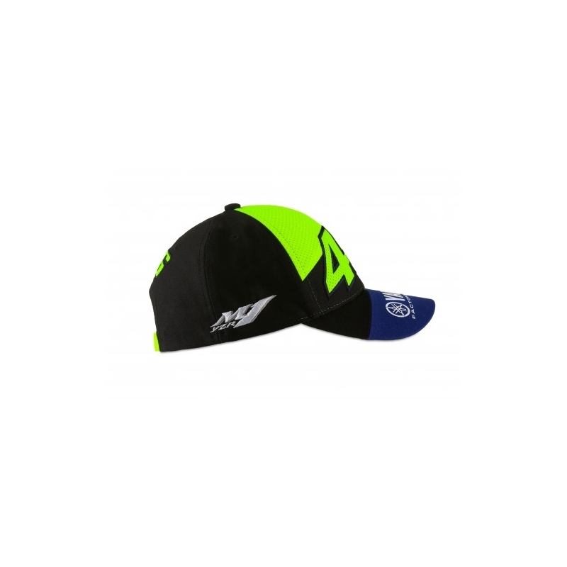 Șapcă pentru copii Valentino Rossi VR46 YAMAHA albastru-negru-galben