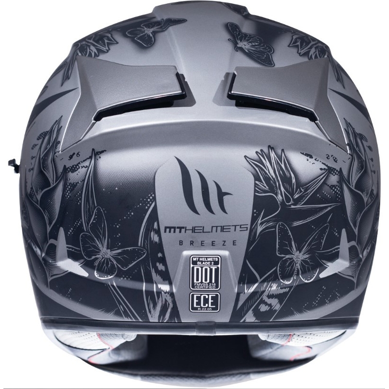 MT Blade 2 SV Breeze cască de motocicletă integrală gri mat - Grad II
