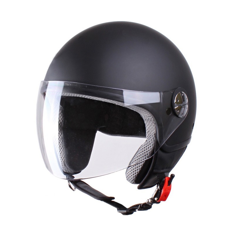 MT Zyclo casca de motocicletă deschisă negru mat lichidare