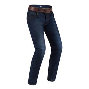 PMJ Deux Albastru închis Jeans motocicletă cropped albastru închis Vânzări výprodej