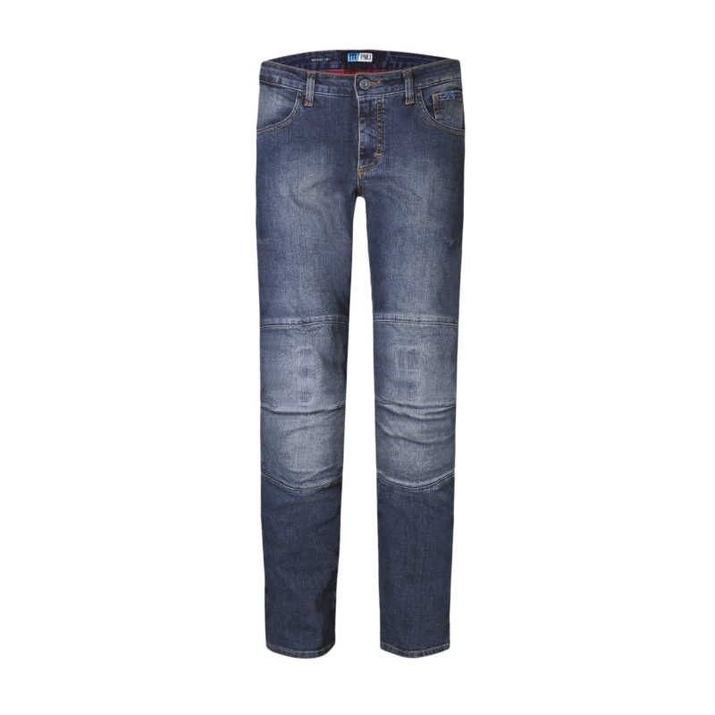 Blugi moto pentru femei PMJ Carolina blue lichidare