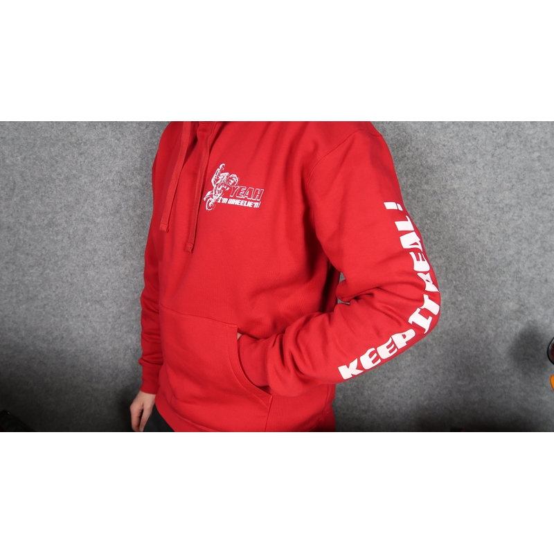 Sweatshirt Catch me if you can roșu