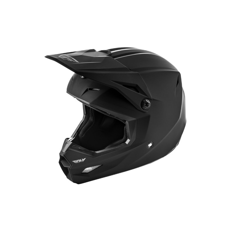 Cască de motocros FLY Racing Kinetic Color negru mat
