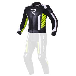 Geacă pentru bărbați Street Racer GT6 negru-alb-galben fluorescent lichidare