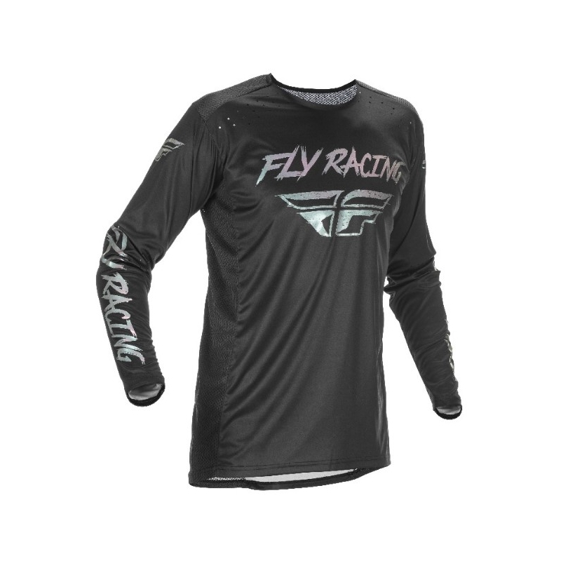 Tricou de motocros FLY Racing Lite S.E. 2021 negru