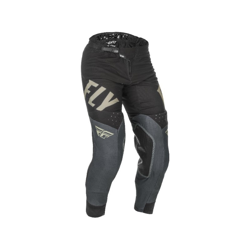 Pantaloni motocross FLY Racing Evolution 2021 negru-gri negru výprodej lichidare