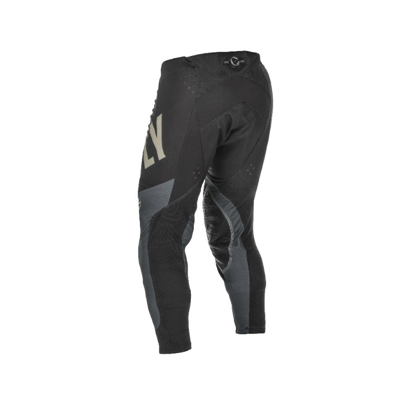 Pantaloni motocross FLY Racing Evolution 2021 negru-gri negru výprodej lichidare