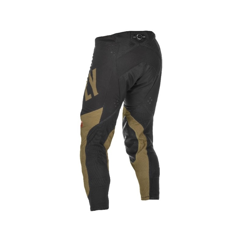 Pantaloni de motocross FLY Racing Evolution 2021 verde-negru-roșu 2021