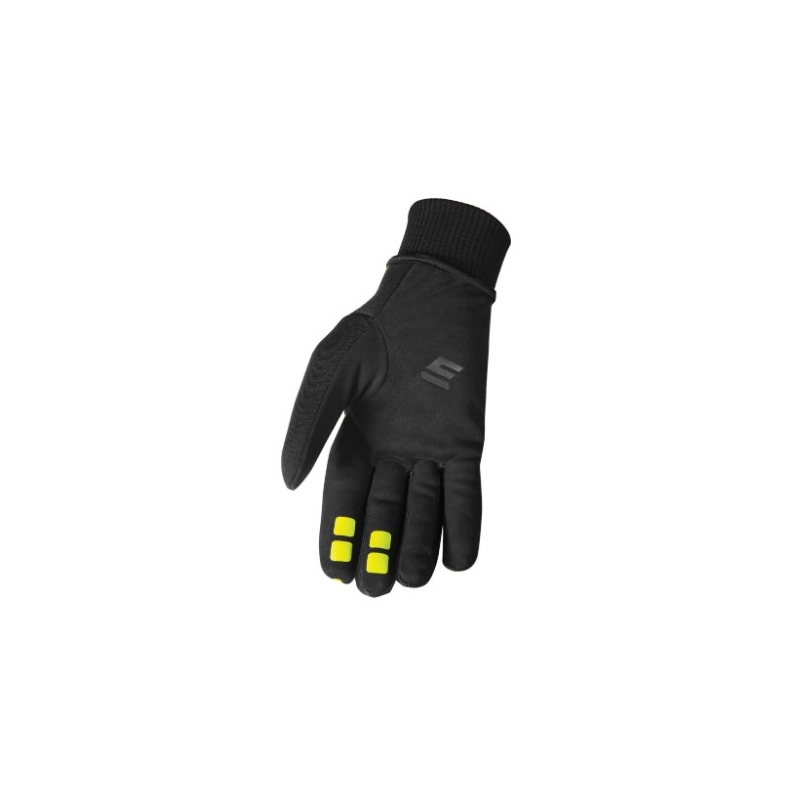 Mănuși de motocros Shot Climatic 2.0. negru-fluo galben lichidare