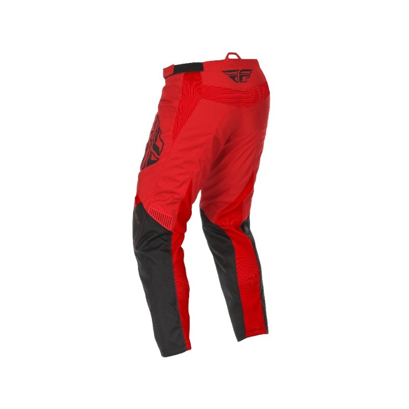 Pantaloni de motocross FLY Racing F-16 2021 roșu și negru